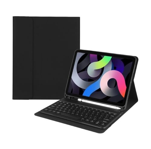 Teclado con tapa redonda y funda para estudiar con Fire HD10 2023