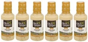 Olive Garden Light Italian Dressing 16 FL Oz Plastic Bottle, 2 Count (Pack of 3)