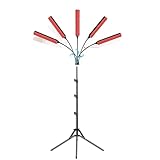 Piashow Infrarotlampe mit 5 Lichtköpfe, 660nm & 850nm Infrarotlampe mit 3 Modi...