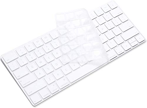Laprite Ultra Thin Silicone Keyboard Protector Cover Skin for Apple iMac Magic Wireless Bluetooth Keyboard MLA22L/A (A1644, 2015 Released , U.S Layout, Semi-Transparent Clear ) (B07ZYMWZM1) Amazon Price History, Amazon Price Tracker