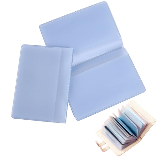 Fundas de plástico transparentes para planificar facturas en tu cuaderno diario 2