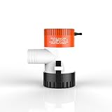 Seaflo 1100 GPH - Pompa di sentina per barche marine, 12 volt, DC non automatica, completamente sommergibile