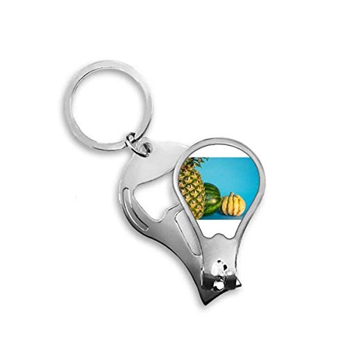 Coupe-ongles motif fruit tropical pour corriger les ongles cassés