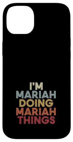 Mariah Name Mariah Personalized Name First Given �X�}�z�P�[�X iPhone 14 Plus �p