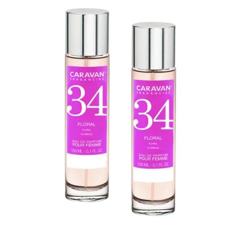2x Caravan Perfume de Mujer Nº34-150ml.