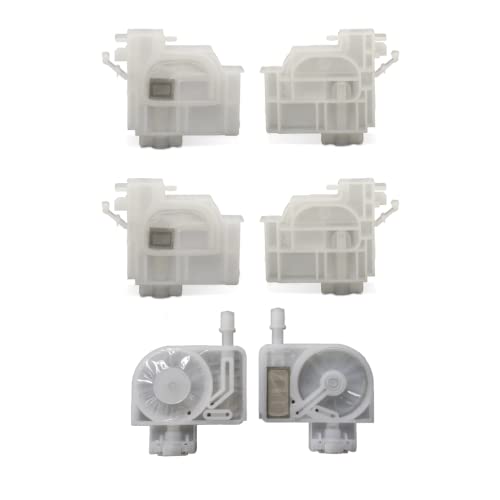 LOTSA. STYLE Cartucho de Filtro de Amortiguador de Tinta DTF Directo a película, Pieza de Repuesto para Impresora L1800 L1300 L800 L360 L353 L355 L455 L358 L550 L558 (6 Piezas, 2 Blancos, 4 Colores) Cover