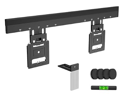 IMtKotW Ultra Slim TV Wall Mount for 37 to 86 inch Flat& Frame TV, Max 165 lbs, 0.37'' Low Profile Wall Mount, VESA 200 x 200-600 x 400 mm