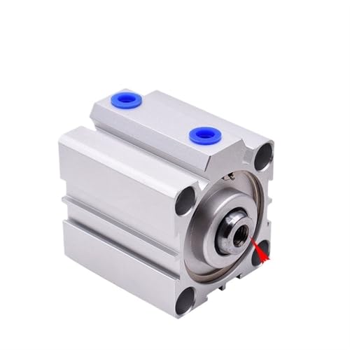 Cylindre pneumatique compact SDA20 à double effet avec alésage 20mm taraudé - 2