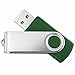 USB Stick Twister 512 mb -128 gb USB 2.0/3.0 USB Speicherstick, Flash Drive, Metall Drehbar, schneller Datentransfer, Speichermedium | tragbarer Speicher | USB-Stick (Dunkelgrün, 32 gb USB 3.0)