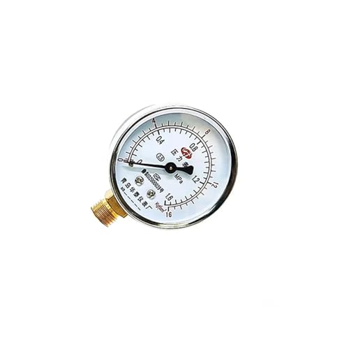 Régulateur de pression d'eau en laiton 1/2" à 2" avec manomètre de contrôle précis - 2