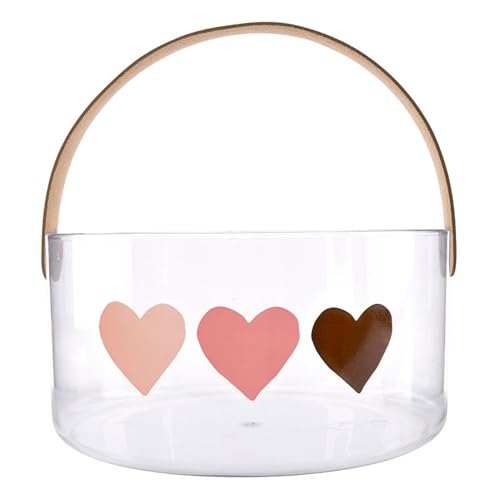 Santa Barbara Design Studio Valentines Day Ice Bucket with Handle Acrylic Champagne Bucket, 8.25