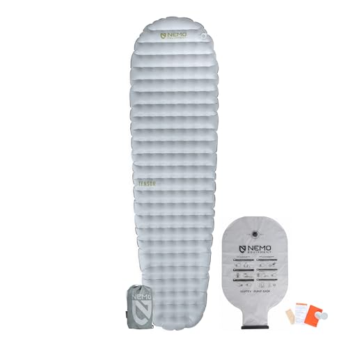 Image of NEMO Equipment Tensor Elite Sleeping Pad - Aluminum /Titanium - Regular