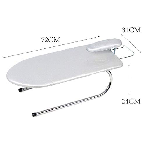 Table à repasser en bois pliable pour petits espaces en U - 2