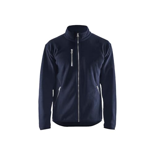 Veste micropolaire Blaklader marine M vêtement chaud pour artisan