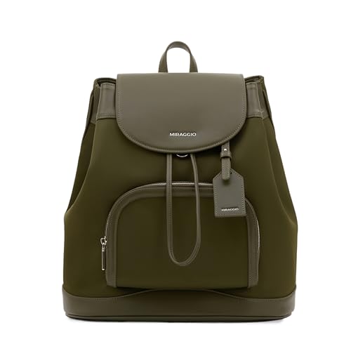 Image of Miraggio Wanderlust Backpack for Women | Laptop Bag for Women Office Use | Stylish Women Backpack | Adjustable Shoulder Straps | Ideal for Work, College & Travel