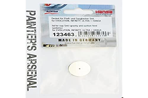 Harder & Steenbeck Petit Couvercle pour gobelet d'écoulement et Tasse 5 ML 123463 Cover