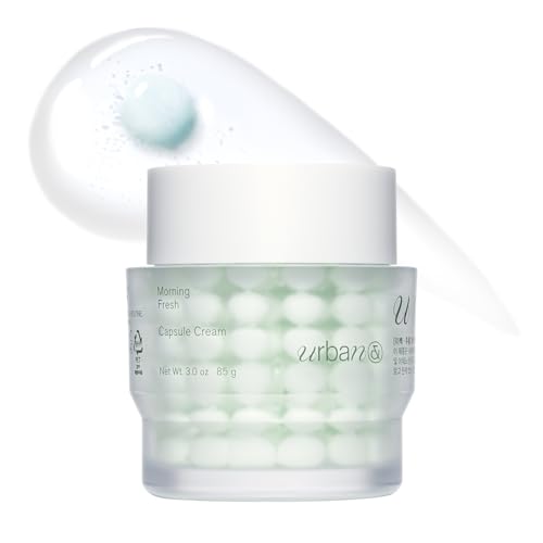 URBANAND Morning Fresh Capsule cream, Vegan Skin Care, Face Moisturizer for Skin Radiance, Lighgtweight gel for Glow Hydration, Korean Skin Care (5.07 fl oz.)