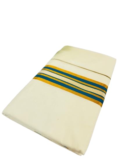 Handloom Cotton Saree – | Beautiful Floral Embroidery, Soft Cotton Fabric, Contrasting Border, Perfect for Festive & Casual Wear-image-40