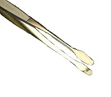 Showgard 909 Stamp Tongs, Spade Tip