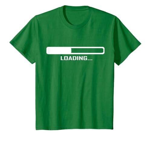 Loading bar T-Shirt, Youth, Kelly Green, 2T