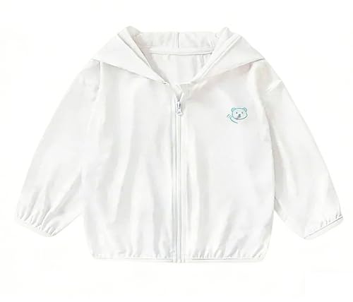CXQRR Baby Infant Lightweight and Breathable Sunscreen-Hoodie Summer Sun Protection Coat Jacket for 6M-24M Kids
