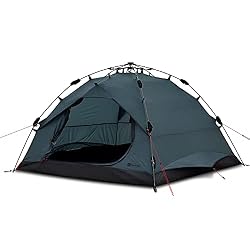 qeedo Quick Pine 3, Tenda Campeggio 3 posti, Tenda Automatica (Quick-Up-System) - Sharkgrey