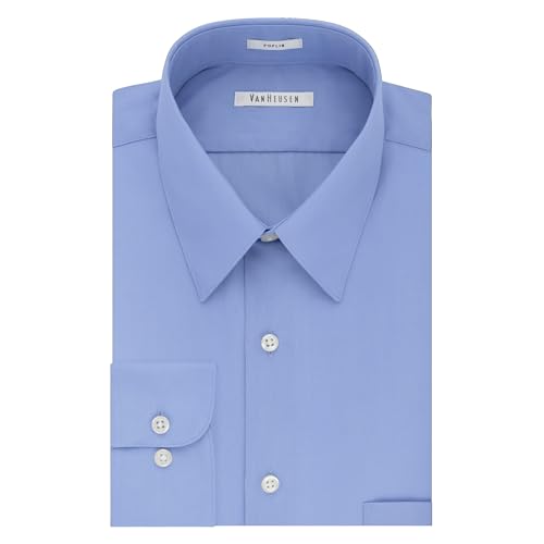 Image of Van Heusen Men's Tall FIT Dress Shirts Poplin