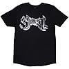Ghost Metal Band Logo Purple Grucifix T Shirt L #1