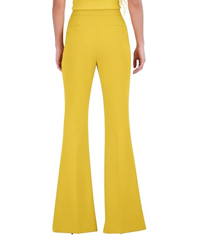 BCBGMAXAZRIA Women's Woven Flare Pants3
