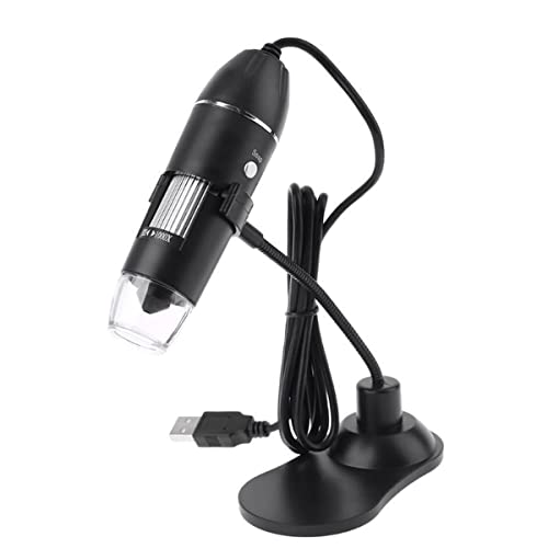 Microscope USB Digital Microscope 8 LED 1000X Electronic Zoom Camera Magnifier Protable with Stand Holder