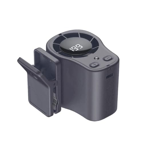 Ventilador de pinza con 199 velocidades regulables y cabezal con giro de 360 grados 2