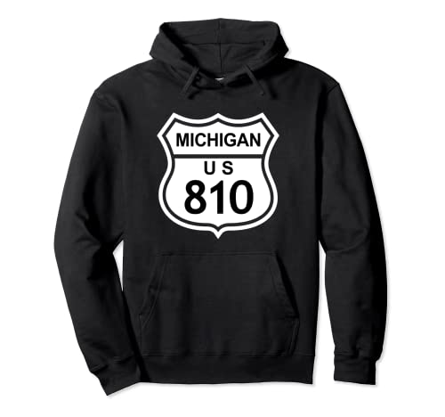 Code régional du Michigan 810 - Cadeau pour la maison Sweat à Capuche
