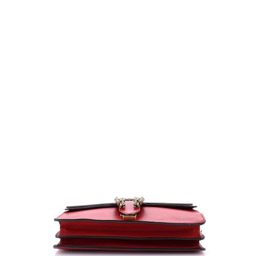 Pre-Loved Dionysus Bag Leather Small, Red4