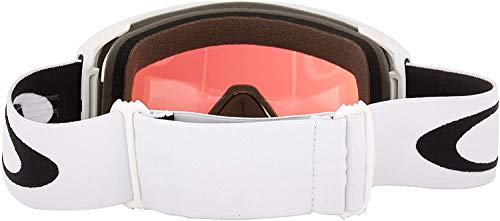 Image of Oakley Men's Line Miner Snow Goggles, Matte White, Prizm Jade Iridium, Large