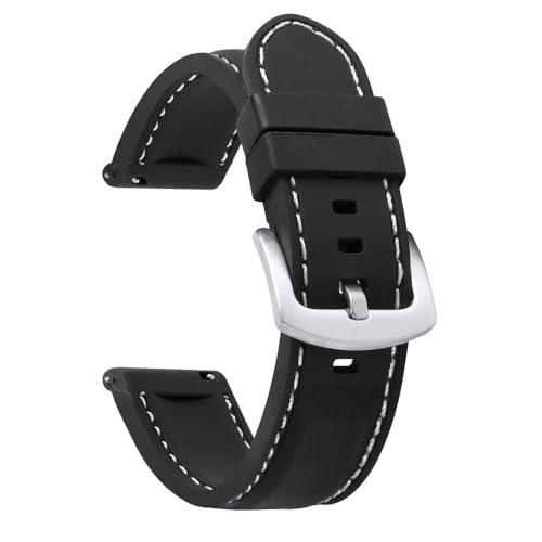 Seiko 18mm 20mm 22mm 24mmpVREHb`Xgbv NCbN[XXgoh h X|[c o[uXbg o^tCobNxg ubN zCg 22mm