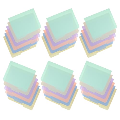 Dossier manille en plastique durable pour une organisation de bureau supérieure