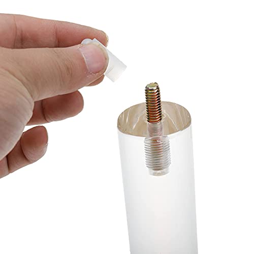 Hyddnice 4 Pack 8 Inch Acrylic Furniture Legs Cabinet Cupboard Coffee Table Legs Diy Furniture Leg Set #TOP4