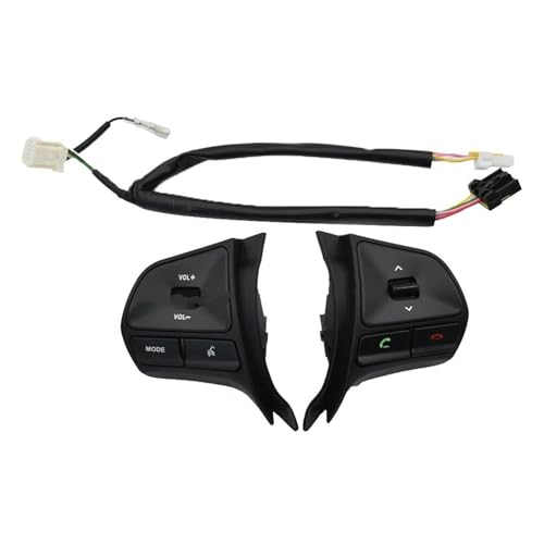 Bouton de volant KIA RIO 2011-2014 noir pour commande audio et volume