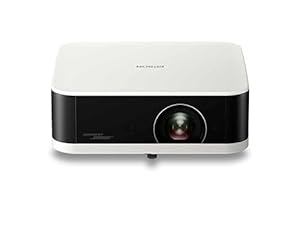 Epson Lifestudio Pop EF-61W Diamantweiß, tragbarer Smart-Projektor, Sound by Bose, Google TV, Full HD, Verwendung im Innen- und Außenbereich, 5 Jahre Geräteschutz*