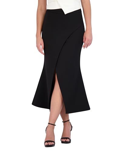 Jupe longue en crêpe BCBGMAXAZRIA pour dissimuler les imperfections avec élégance