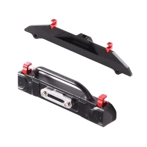 Pare-chocs Axial SCX30 JLU en aluminium 1/30 - Kit avant et arrière pour voiture RC