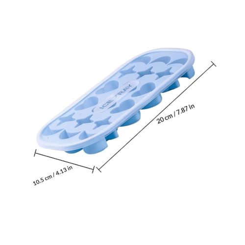 Moldes de Hielo de Silicona con Tapa 18 Compartimentos Toyvian miniatura 2