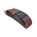 POWERTEC 110723 6-Inch x 48-Inch 400 Grit Aluminum Oxide Sanding Belt, 3-Pack