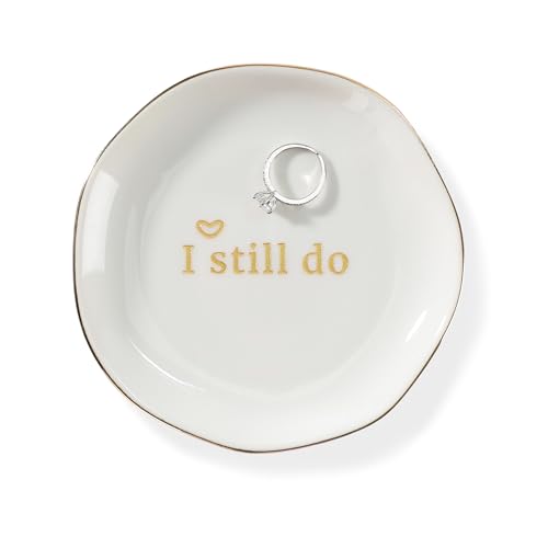 HOME SMILE I Still Do Ring Dish Annniversary Gifts for Women or W...