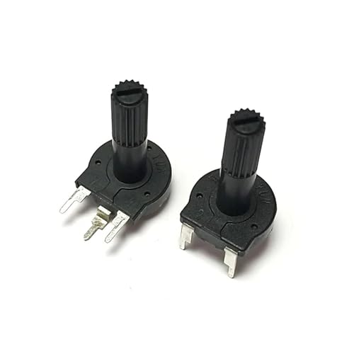 Potentiomètre PT15 pour réparer un amplificateur audio, axe 6mm et bouton rotatif 25mm