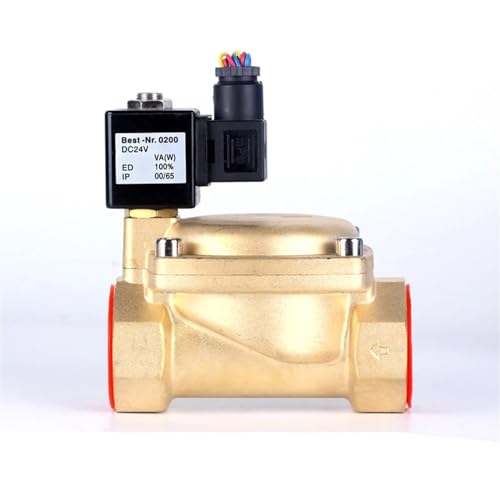 Électrovanne eau air 1.5 laiton normalement fermée 120V AC BSP