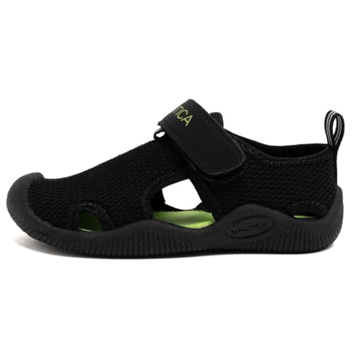Image of Nautica Kids Water Shoes for Boys Girls Toddler Quick Dry Swim Shoes Aqua Socks Beach Pool Closed Toe Barefoot Summer Watershoes for Toddlers Size 5-12