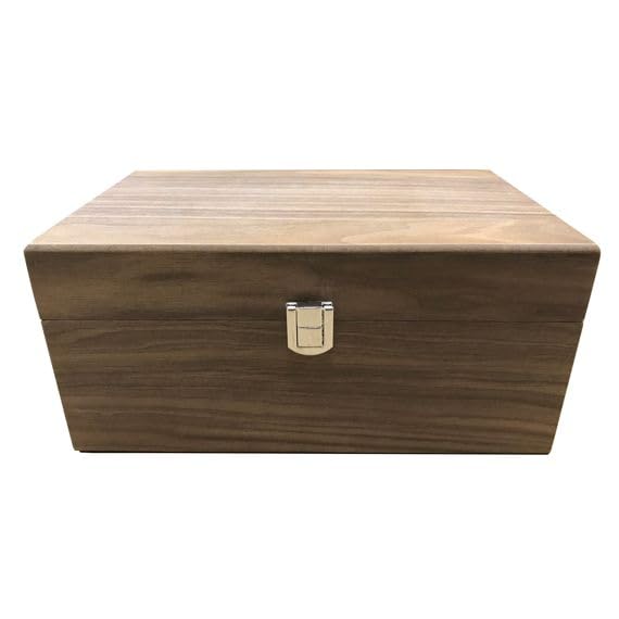 Caja Nogal Deluxe - Tamaño descriptivo Grande