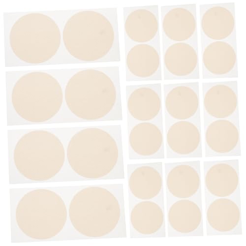 VANZACK 20Pairs Men Nipple Protectors Self Adhesive Chafing Patches for Sports Running Comfortable and Discreet Coverage for Active Beige