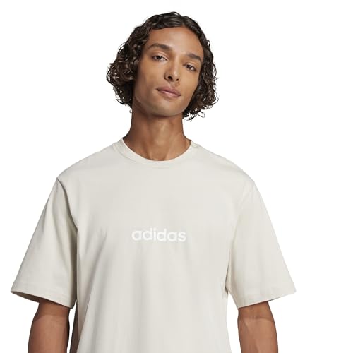 Image of adidas Mens T-Shirts | M LIN SJ T | Grey |